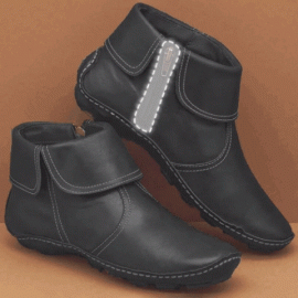 Women Casual Plain All Season Commuting Closed Toe PU Vintage Style Rubber Classic Boots Boots